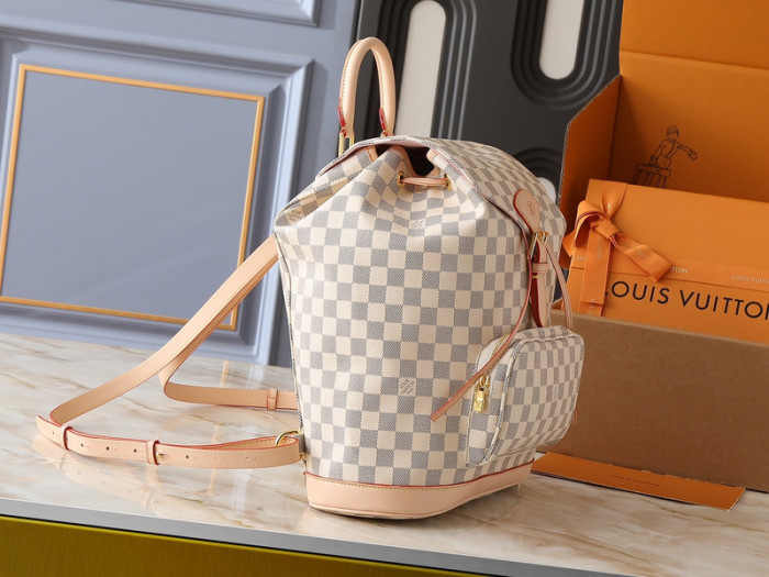 Split leather bag ,4A ,size 35x38x21cm,no box,  B88-361