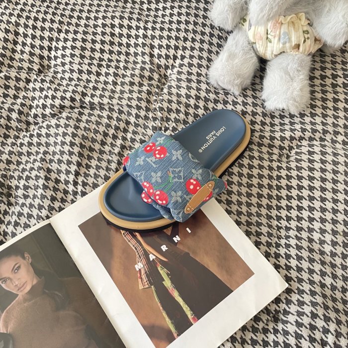 Women's flat slippers shoes, size 35-42, SS60-3447