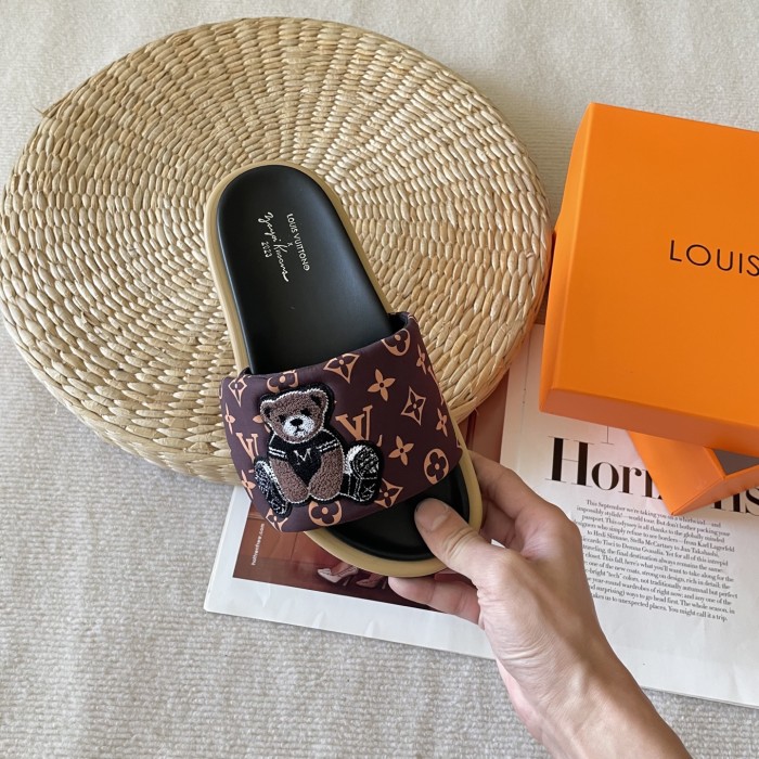 Women's flat slippers shoes, size 35-42, SS60-3445