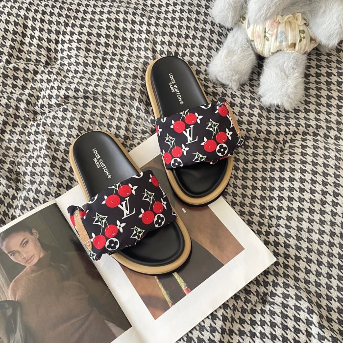 Women's flat slippers shoes, size 35-42, SS60-3446