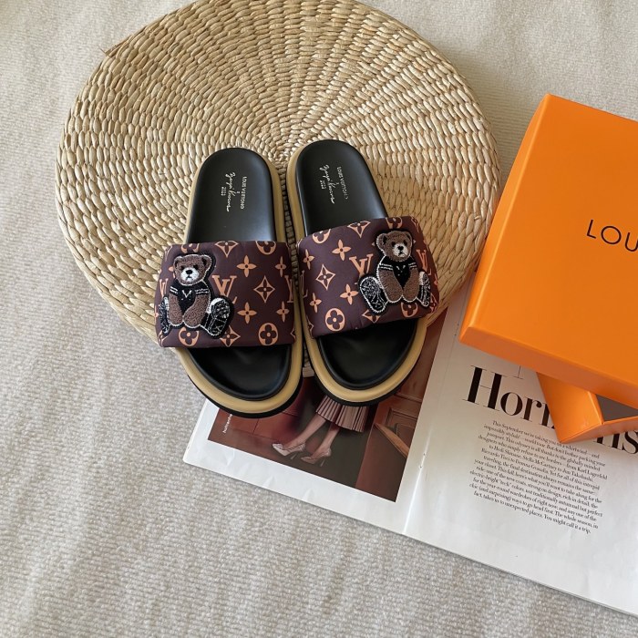Women's flat slippers shoes, size 35-42, SS60-3445