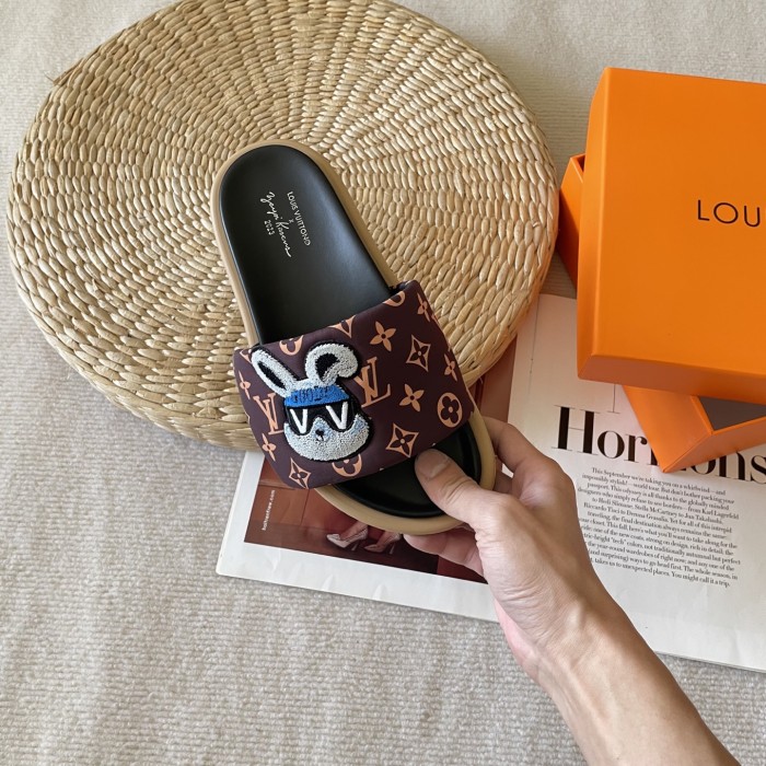 Women's flat slippers shoes, size 35-42, SS60-3442