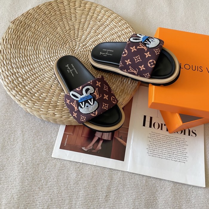 Women's flat slippers shoes, size 35-42, SS60-3442