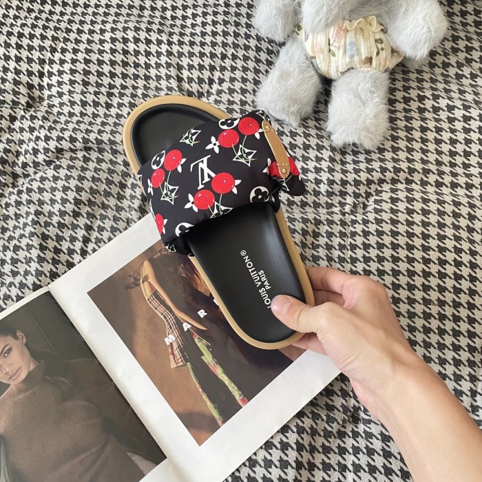Women's flat slippers shoes, size 35-42, SS60-3446