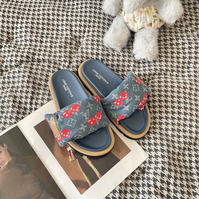 Women's flat slippers shoes, size 35-42, SS60-3447