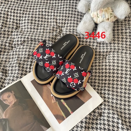 Women's flat slippers shoes, size 35-42, SS60-3446