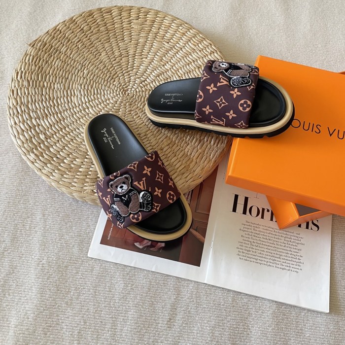 Women's flat slippers shoes, size 35-42, SS60-3445