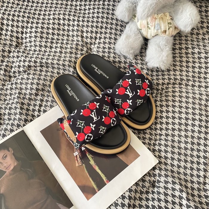 Women's flat slippers shoes, size 35-42, SS60-3446