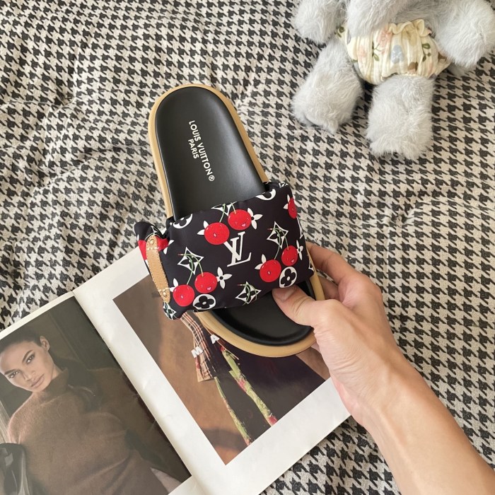 Women's flat slippers shoes, size 35-42, SS60-3446
