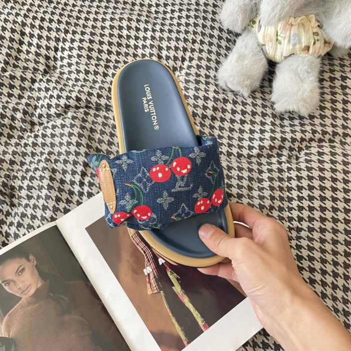 Women's flat slippers shoes, size 35-42, SS60-3448