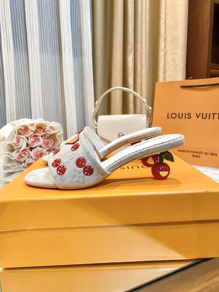Women's high-heeled slippers,size 36-42, SS60-3475-3479