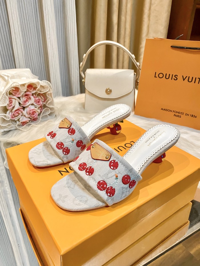 Women's high-heeled slippers,size 36-42, SS60-3475-3479
