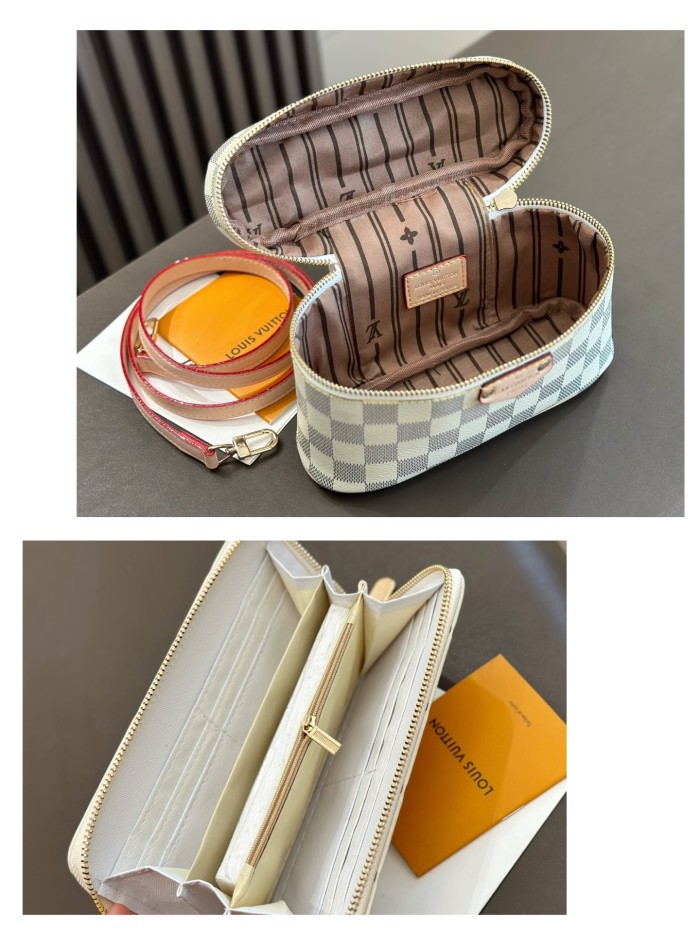 Split leather bag a set,3A ,no box,  B75-418
