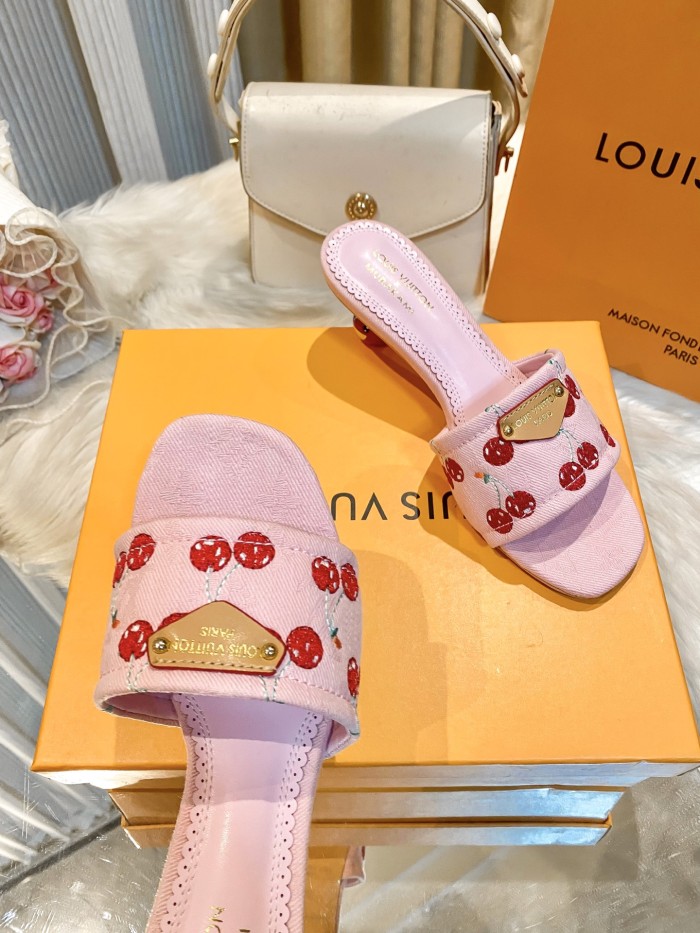 Women's high-heeled slippers,size 36-42, SS60-3475-3479