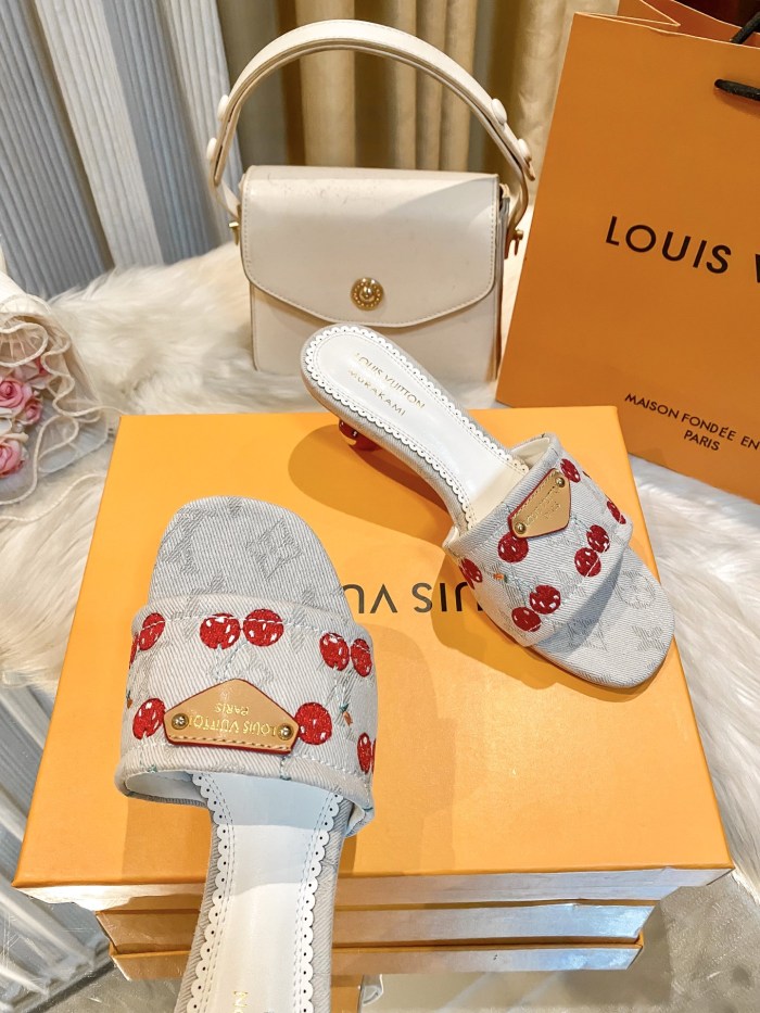 Women's high-heeled slippers,size 36-42, SS60-3475-3479