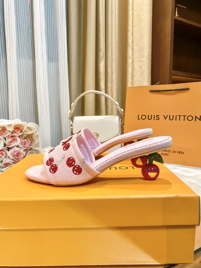 Women's high-heeled slippers,size 36-42, SS60-3475-3479