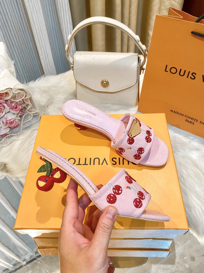 Women's high-heeled slippers,size 36-42, SS60-3475-3479