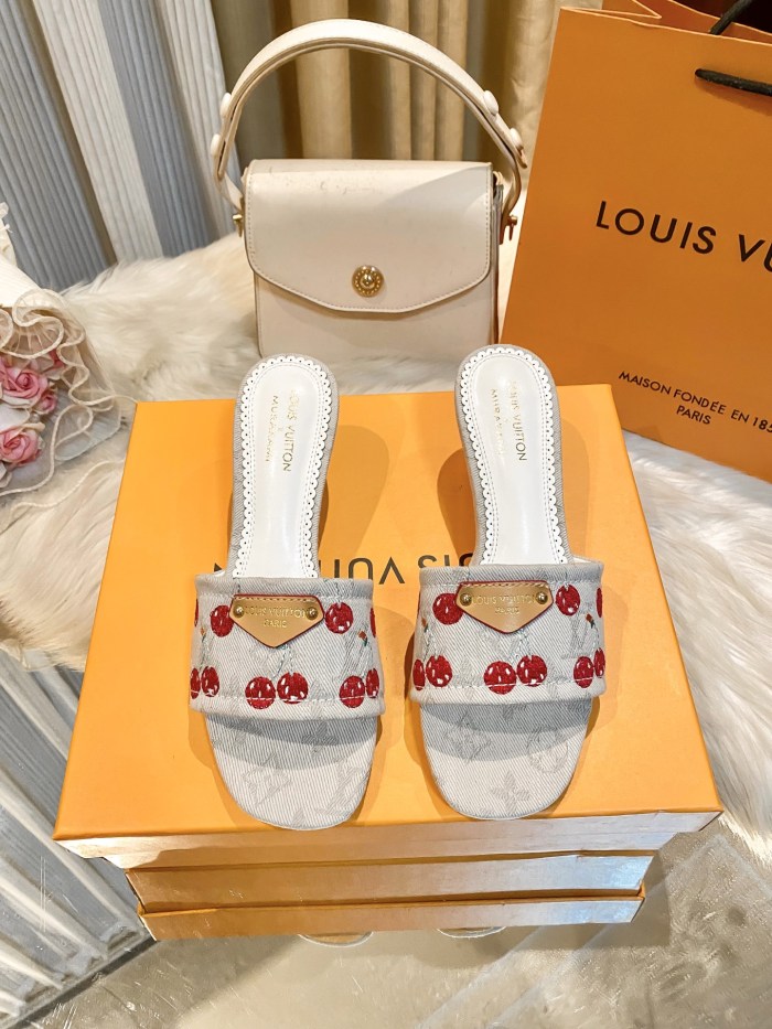 Women's high-heeled slippers,size 36-42, SS60-3475-3479