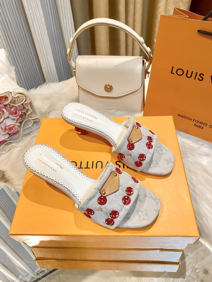 Women's high-heeled slippers,size 36-42, SS60-3475-3479