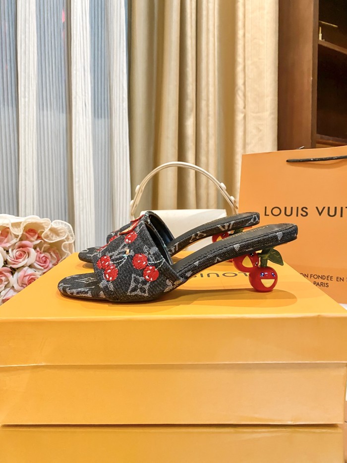 Women's high-heeled slippers,size 36-42, SS60-3475-3479