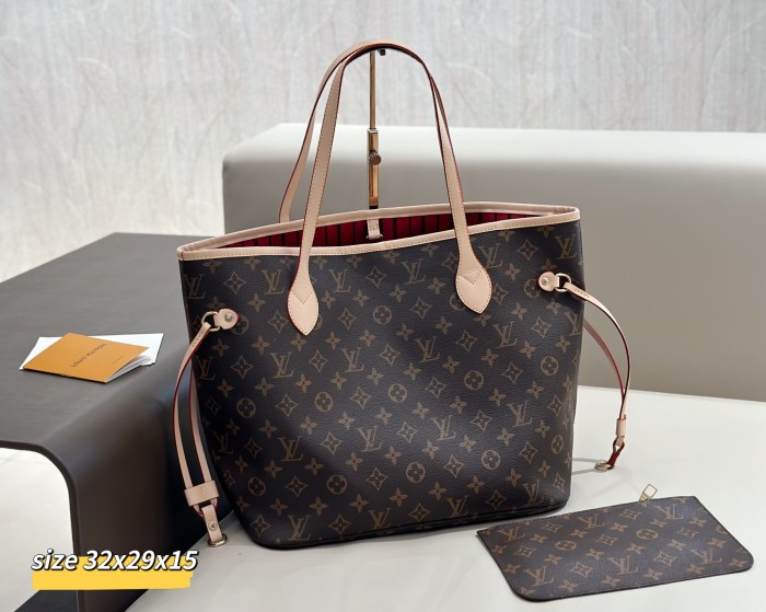 Split leather bag a set,3A ,no box,  B75-421