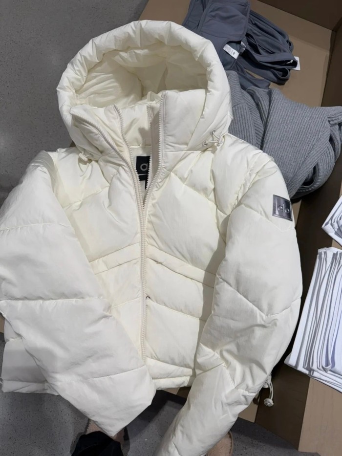 Women double-zipper down cotton jacket clothes， CL88-67