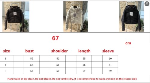 Women double-zipper down cotton jacket clothes， CL88-67