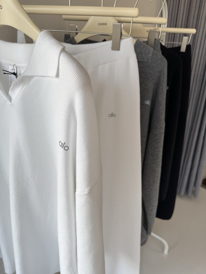Knit sweater top + pants suit  clothes, elastic， CL68-7