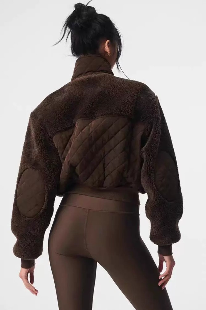 Top quality ,Women's fashion Lambskin patchwork coat jacket clothes, S-M-L,CL68-3-6