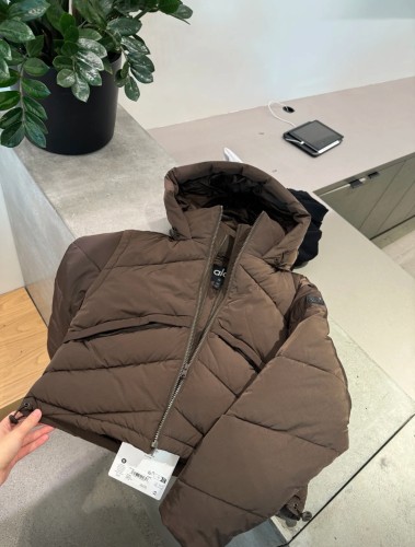 Women double-zipper down cotton jacket clothes， CL88-67