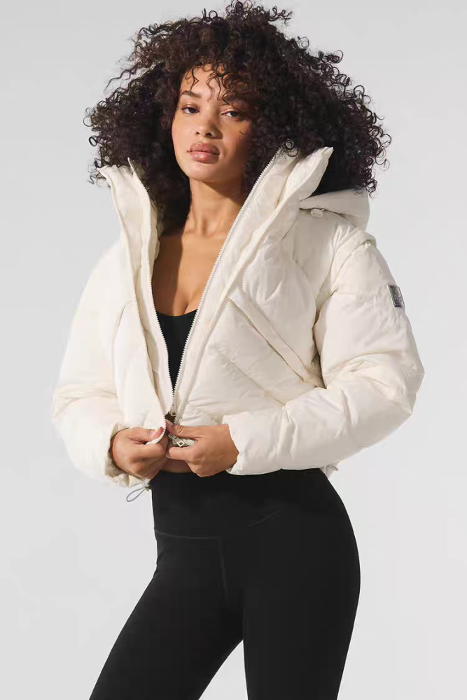Women double-zipper down cotton jacket clothes， CL88-67