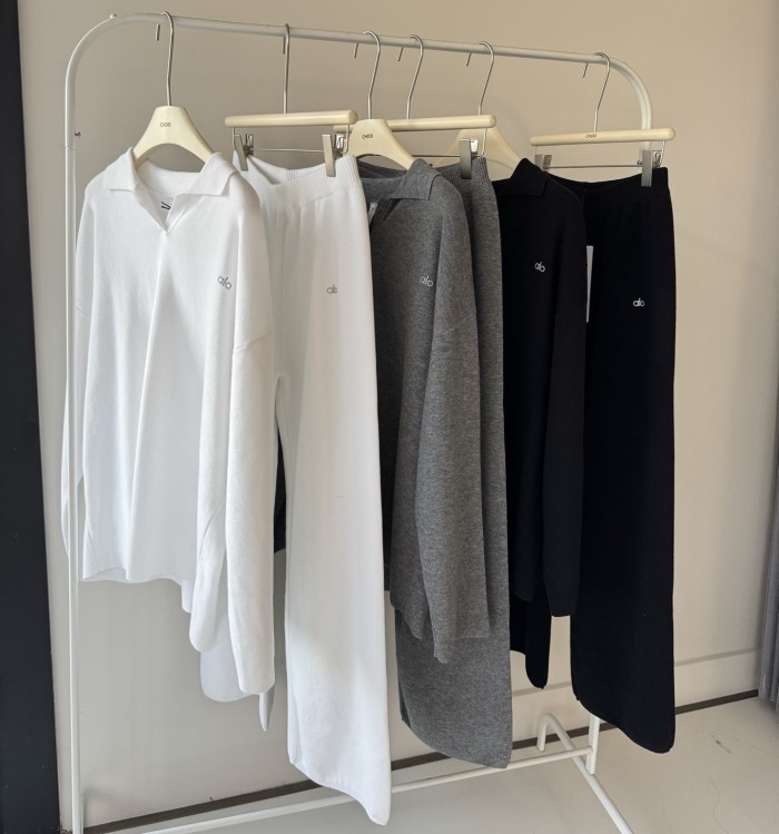 Knit sweater top + pants suit  clothes, elastic， CL68-7