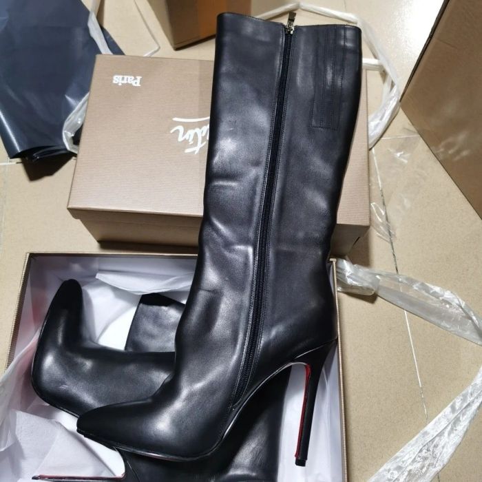 Women heel boot shoes ,with box, size 35-42, SS150-1-6