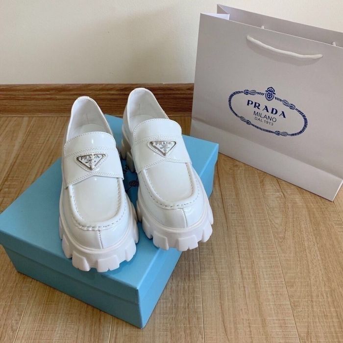 Ladies' thick-soled leather shoes,size 35-41, SS60-691-692