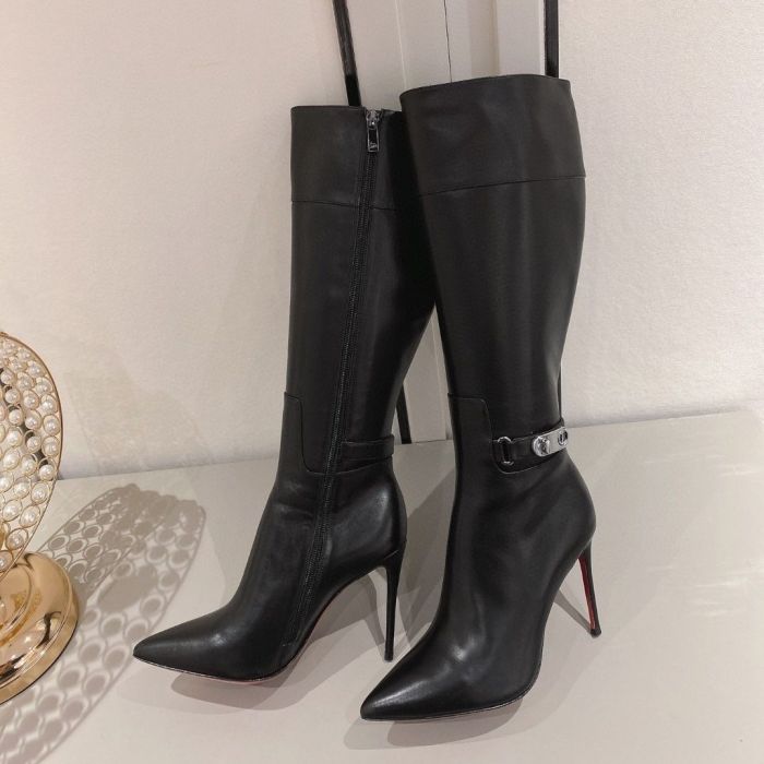 Women heel boot shoes ,with box, size 35-42, SS150-1-6