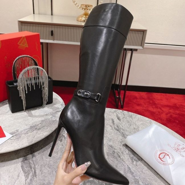Women heel boot shoes ,with box, size 35-42, SS150-1-6