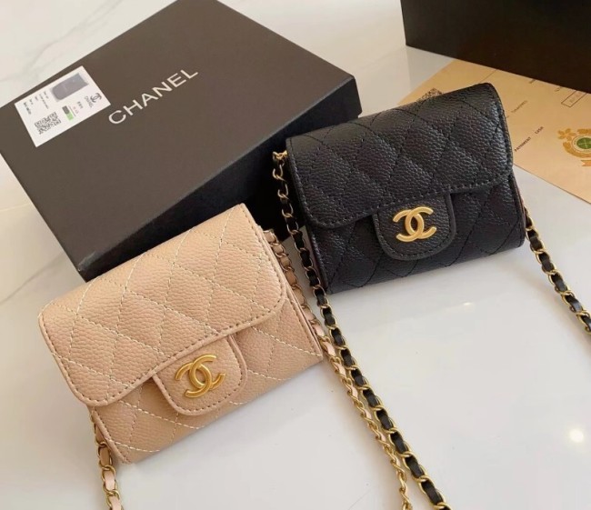 Split leather change purse bag, no box,B20-12-13