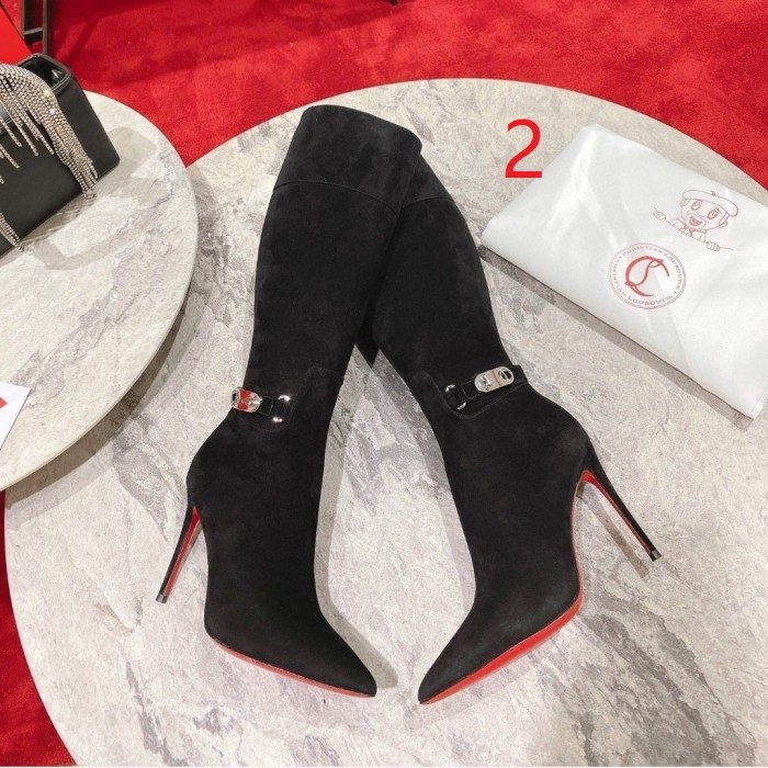 Women heel boot shoes ,with box, size 35-42, SS150-1-6