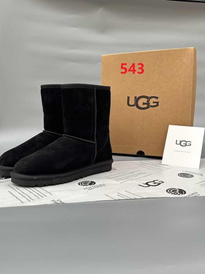 Women leather fur boot shoes, size 35-40,  with box, SS60-543