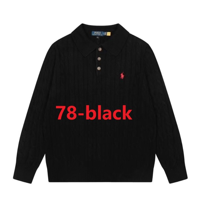 Embroidered knitted twisted sweater for women and men,size S-XL,CL35-78-81