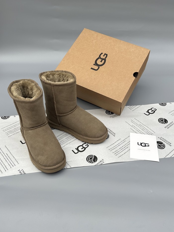 Women leather fur boot shoes, size 35-40,  with box, SS60-548