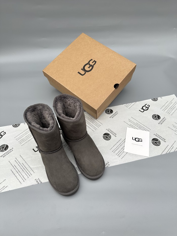 Women leather fur boot shoes, size 35-40,  with box, SS60-547