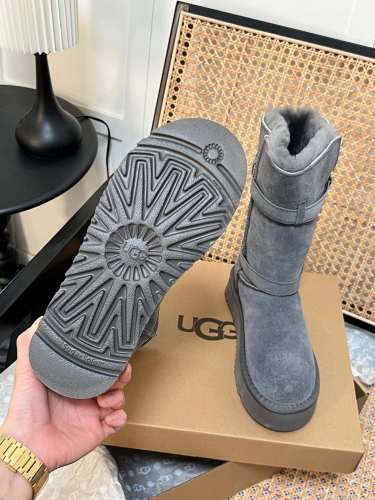 Women leather fur boot shoes, size 35-44,  with box, SS80-57
