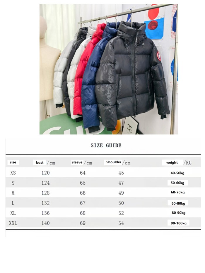 Women's men winter thick duck down jacket coat, CL128-115
