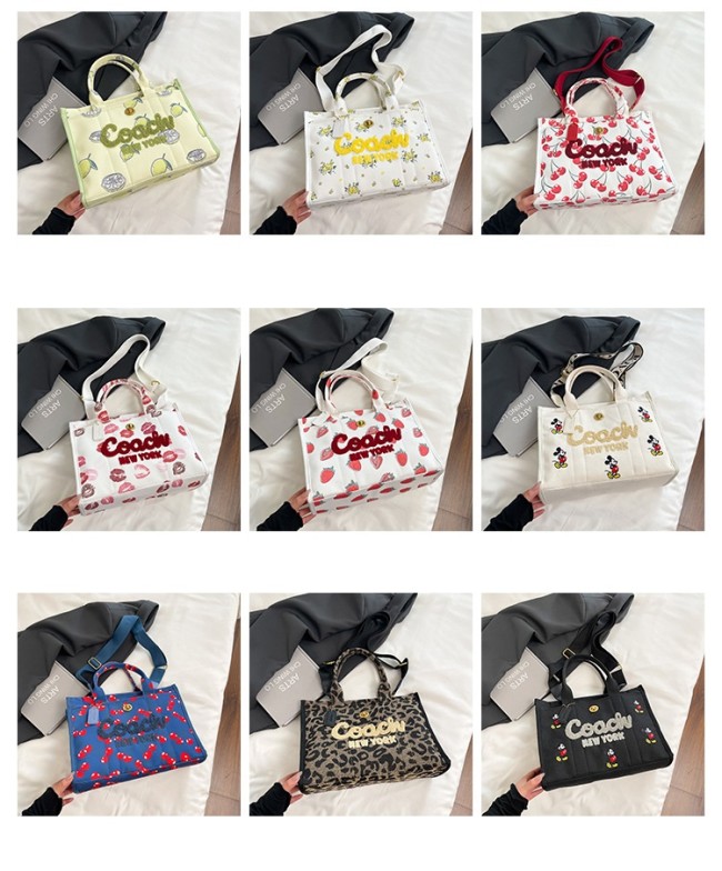 Denim canvasr bag ,3A ,size 25cm,no box, B28-112-120