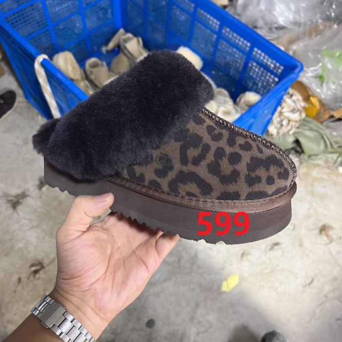 Women men fur shoes, size 35-44,  with box, SS60-597-599