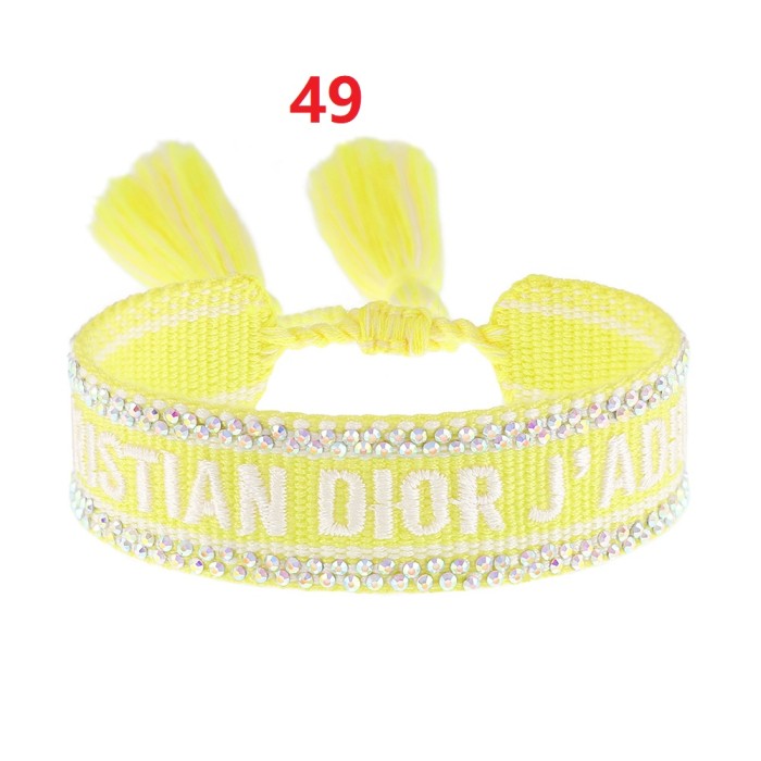 Hot diamond embroidery knitted bracelet jewelry , a set of 2 items ，with box,  J15-27-65