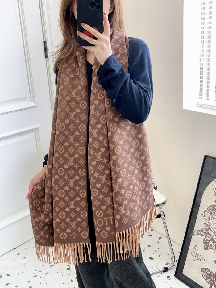 Cashmere cotton scarf for men women, size 65x180cm, no box. SF25-215-220