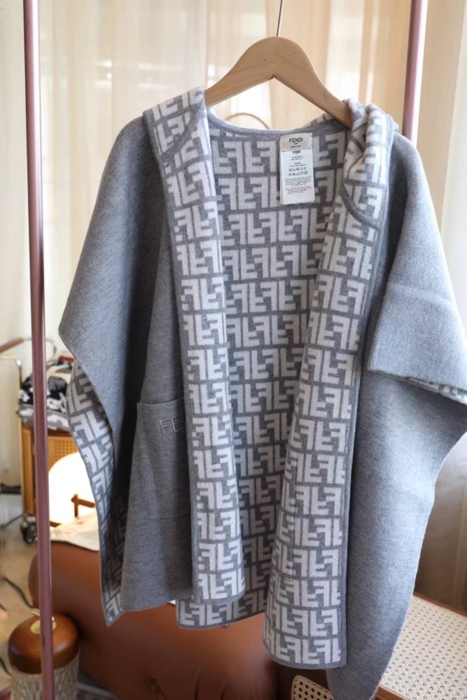 Double-sided wool and cashmere blended cape coat clothes，free size,CL60-42