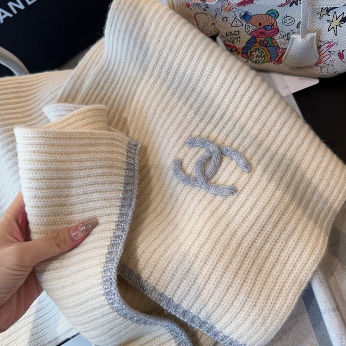 Cashmere cotton scarf for men women, size 30x200cm, no box. SF25-263-264